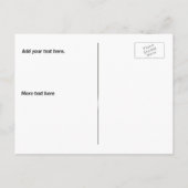 Carte postale de mariage à Las Vegas pour annoncer (Dos)