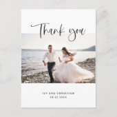 Carte postale de Mariage de Merci doux (Devant)