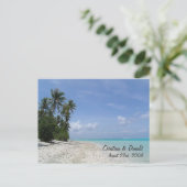 Carte postale de mariage Favor 2 Customisée (Debout devant)