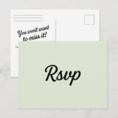 Carte postale de mariage "Se marier" (Devant / Derrière)