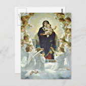 Carte postale de Marie et Jésus (Devant / Derrière)