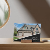 Carte postale de marketing immobilier de photo mod