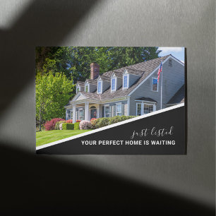 Carte postale de marketing immobilier de photo mod