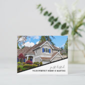 Carte postale de marketing immobilier de photo mod (Debout devant)