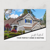 Carte postale de marketing immobilier de photo mod (Devant)