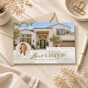 Carte postale de marketing immobilier « Just Liste