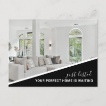 Carte postale de marketing immobilier photo réalis
