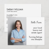 Carte postale de marketing local EDDM | Profession (Devant / Derrière)