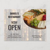 Carte postale de marketing pour traiteur de luxe (Devant)