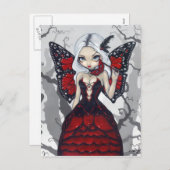 Carte postale "de mascarade de Valentine" (Devant / Derrière)