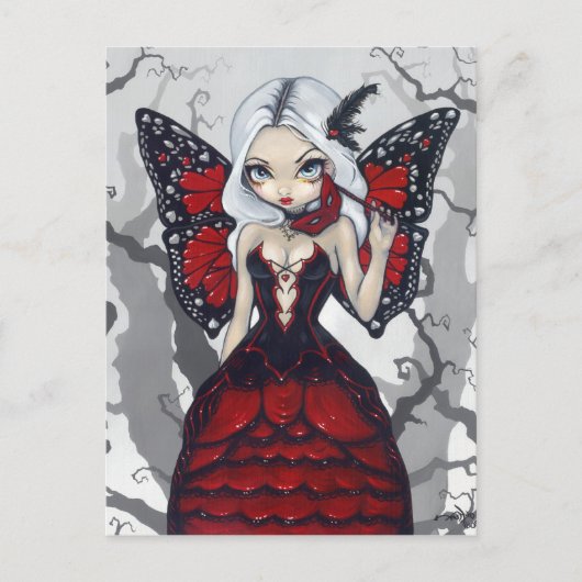 Carte postale "de mascarade de Valentine" (Devant)