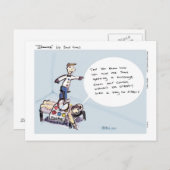 Carte postale de massage à monocycle Dimwitz, par  (Devant / Derrière)