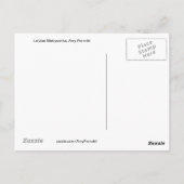 Carte postale de Matriochka lettone brune (Dos)