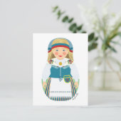 Carte postale de Matryoshka finnoise (Debout devant)