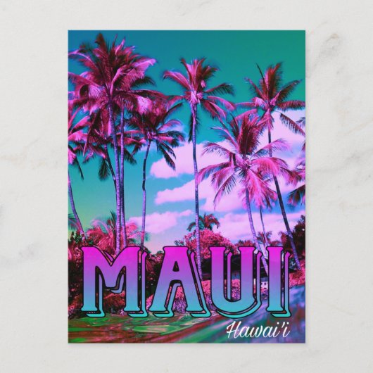 Carte postale de Maui Hawaï  (Devant)