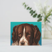 Carte postale de Max le gros chien (Debout devant)