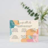 Carte postale de mélanges d'huiles essentielles d' (Debout devant)