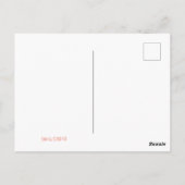 Carte Postale ​ de mer ​ oursin (Dos)