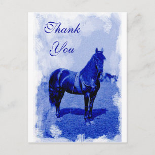 Carte postale de Merci Cheval Union vintage de Gue