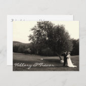 Carte postale de Merci de mariage (Devant / Derrière)