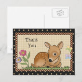 Carte postale de Merci Deer (Devant / Derrière)