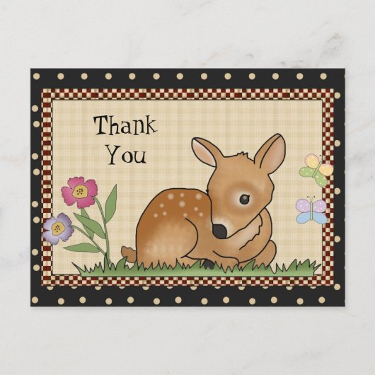 Carte postale de Merci Deer (Devant)