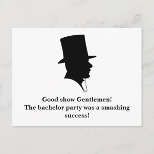 Carte postale de Merci d'enterrement de vie de