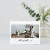 Carte postale de Merci Diptych pour les jeunes mar (Debout devant)