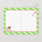 Carte postale de Merry Christmas (Dos)