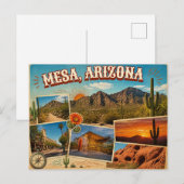 Carte postale de Mesa Arizona (Devant / Derrière)