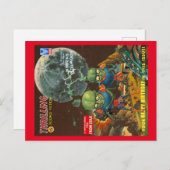 CARTE POSTALE DE MESSAGE D'ANNIVERSAIRE DE SCIENCE (Devant / Derrière)