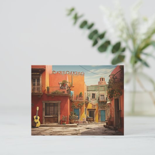 Carte postale de Mexico Streets (Debout devant)