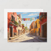 Carte postale de Mexico Streets (Devant / Derrière)