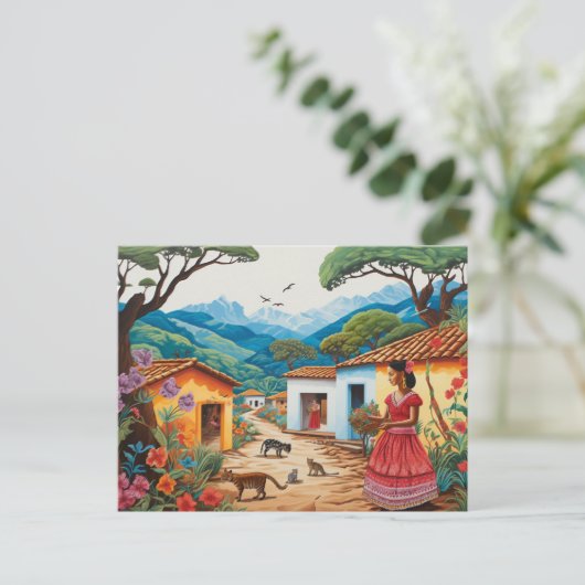 Carte postale de Mexico Streets (Debout devant)