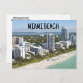 CARTE POSTALE DE MIAMI BEACH FLORIDE CARTES POSTAL (Devant / Derrière)