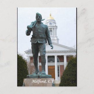 Carte postale de Milford, CT