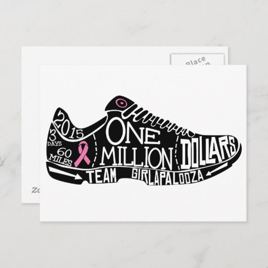 Carte postale de millions de dollars (Devant / Derrière)