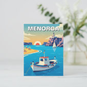Carte postale de Minorque en Espagne (Debout devant)