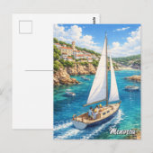 Carte postale de Minorque en Espagne (Devant / Derrière)