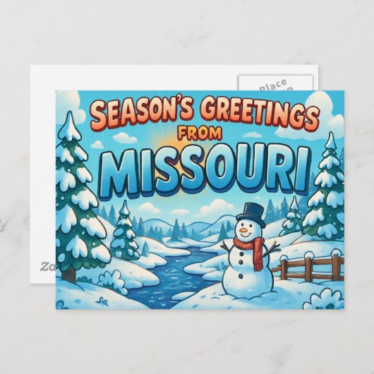 Carte postale de MISSOURI (Devant / Derrière)