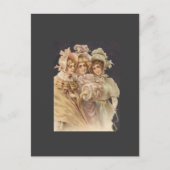 Carte postale de mode de l'époque victorienne (Devant)