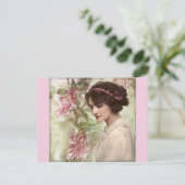 carte postale de mode vintage (Debout devant)