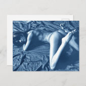 carte postale de modèle lingerie (Devant / Derrière)