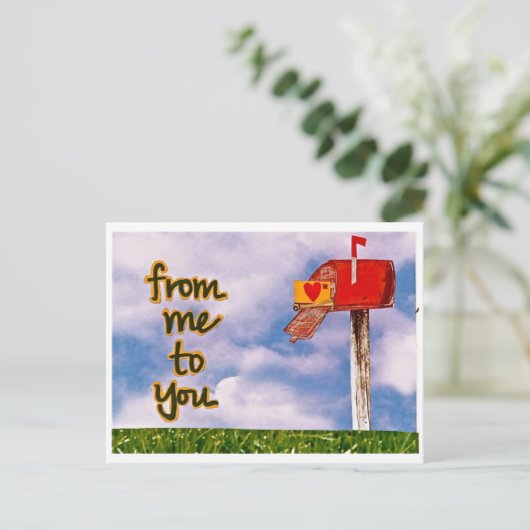 Carte Postale de moi à vous (Debout devant)