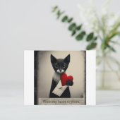 Carte Postale De mon coeur au vôtre (Debout devant)