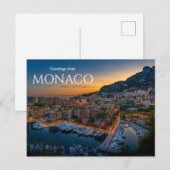 Carte postale de Monaco  (Devant / Derrière)