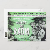 Carte postale de Monster Kid Radio (Devant / Derrière)