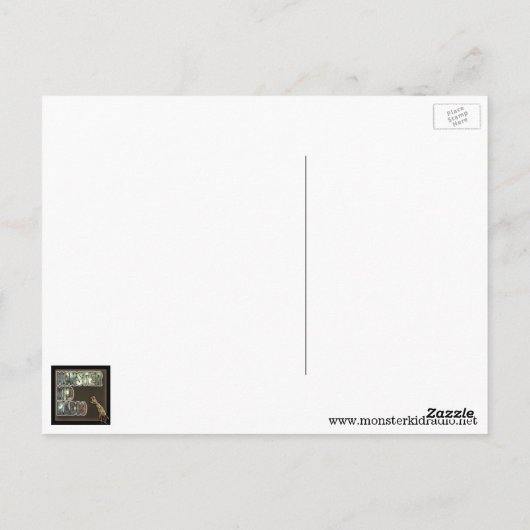 Carte postale de Monster Kid Radio (Dos)