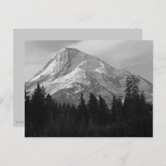 Carte postale de montagne (Devant / Derrière)