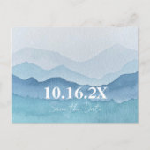 Carte postale de montagne à l'aquarelle pour annon (Devant)